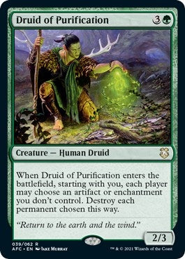 Druid of Purification (39) (AFC)