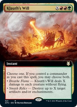 Klauth's Will (Extended Art) (321) (AFC)