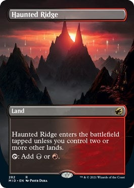 Haunted Ridge (Borderless) (282) (MID)
