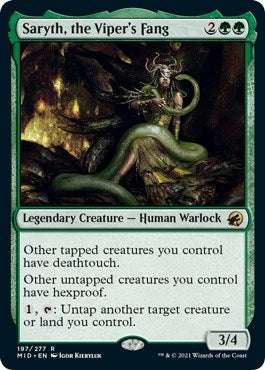 Saryth, the Viper's Fang (197) (MID)