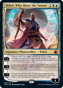 Teferi, Who Slows the Sunset (245) (MID)