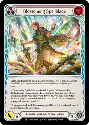 Blossoming Spellblade [U-ELE064] (Tales of Aria Unlimited)  Unlimited Normal