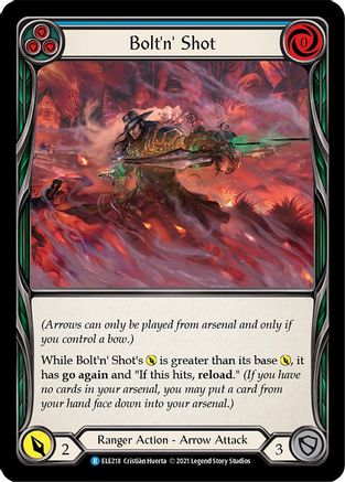 Bolt'n' Shot (Blue) [ELE218] (Tales of Aria)  1st Edition Normal