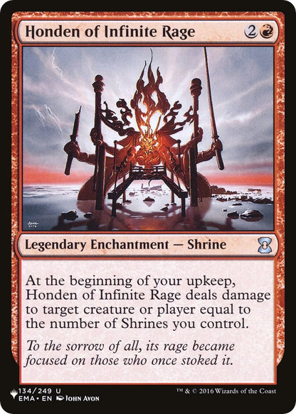 Honden of Infinite Rage (134/249) (LIST)