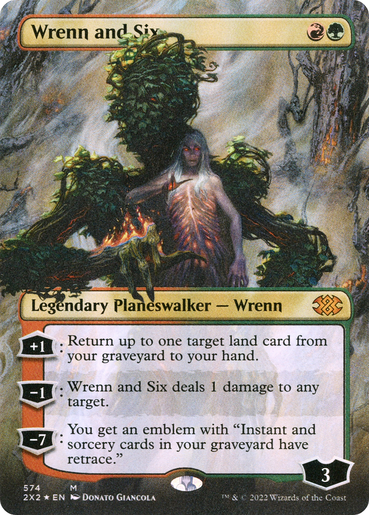 Wrenn and Six (Textured Foil) [Double Masters 2022]