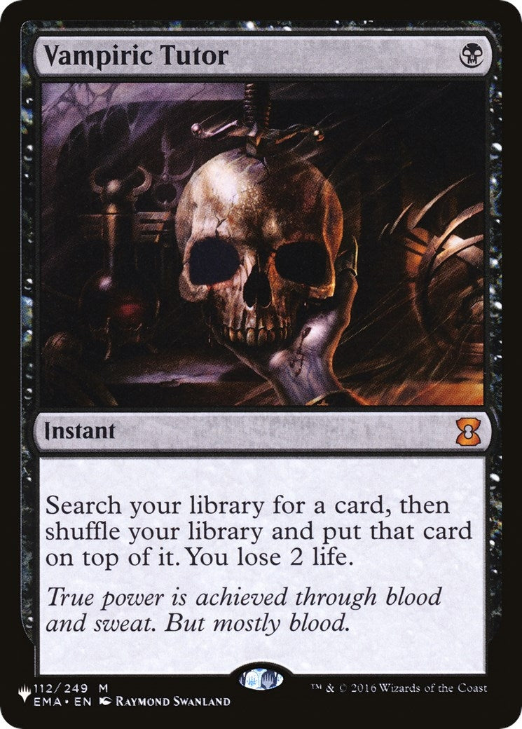 Vampiric Tutor (112/249) (LIST)