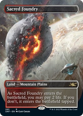 Sacred Foundry (Borderless) (285) (UNF)