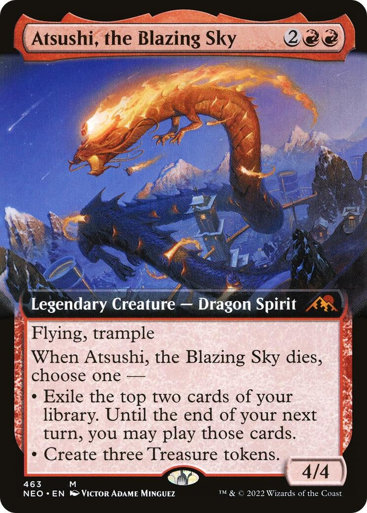 Atsushi, the Blazing Sky (Extended Art) (463) (NEO)