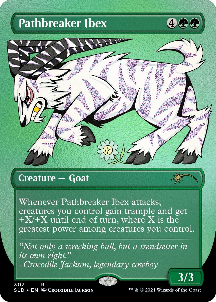 Pathbreaker Ibex (Foil Etched) (307) (SLD)