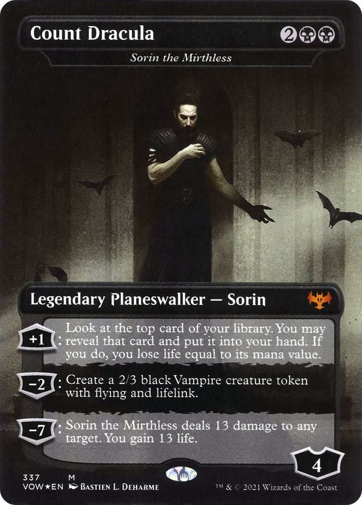 Sorin the Mirthless - Count Dracula [Innistrad: Crimson Vow]