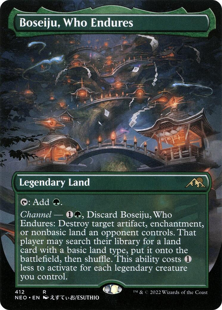 Boseiju, Who Endures (Borderless) (412) (NEO)