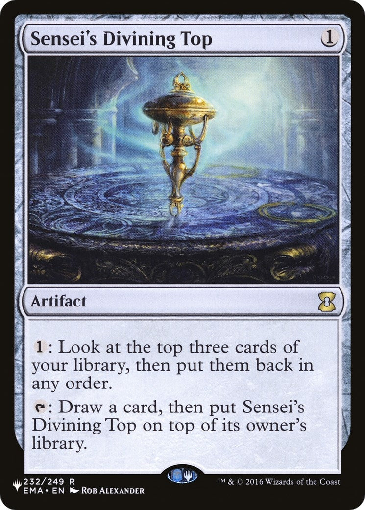 Sensei's Divining Top (232/249) (LIST)