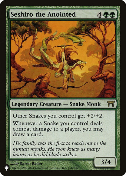 Seshiro the Anointed (241/306) (LIST)
