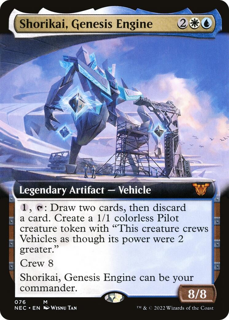 Shorikai, Genesis Engine (Extended Art) (76) (NEC)