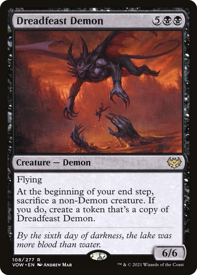 Dreadfeast Demon [Innistrad: Crimson Vow]