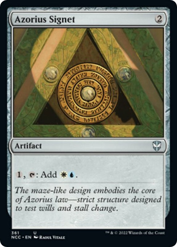 Azorius Signet (361) (NCC)