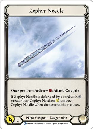 Zephyr Needle (Right) [1HP094] (History Pack 1)