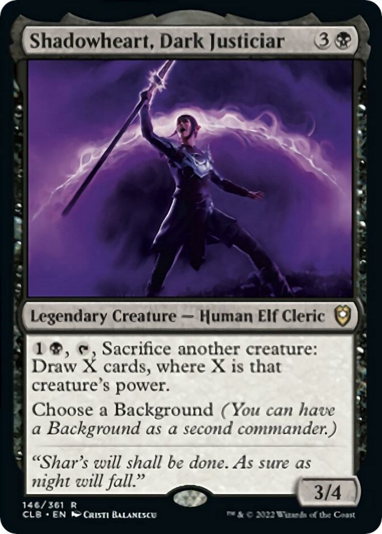 Shadowheart, Dark Justiciar (146) (CLB)