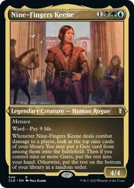 Nine-Fingers Keene (Foil Etched) (546) (CLB)
