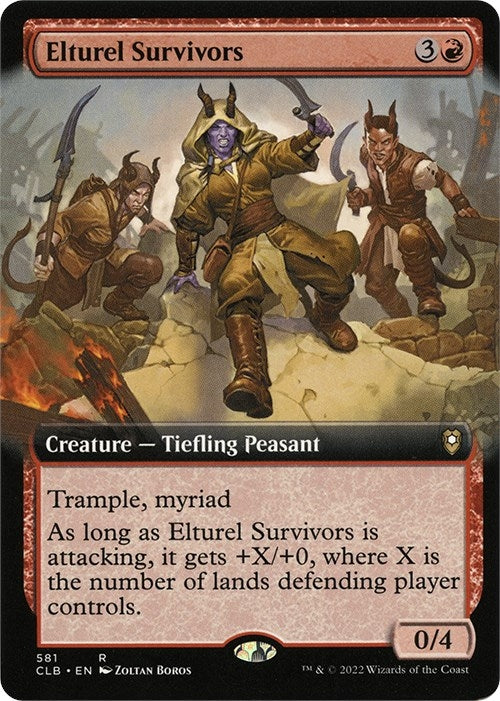 Elturel Survivors (Extended Art) (581) (CLB)