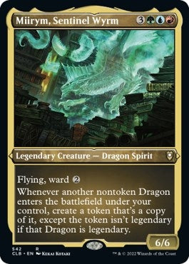 Miirym, Sentinel Wyrm (Foil Etched) (542) (CLB)