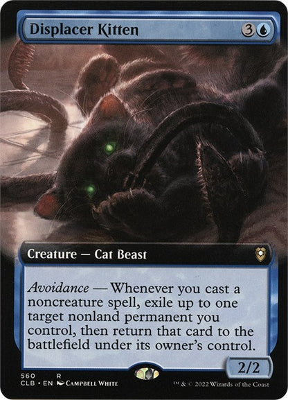 Displacer Kitten (Extended Art) (560) (CLB)