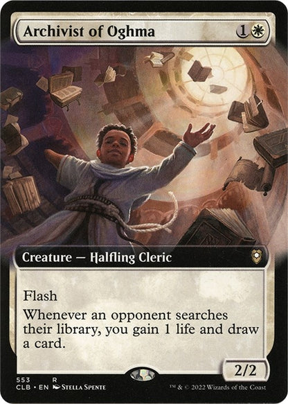 Archivist of Oghma (Extended Art) (553) (CLB)