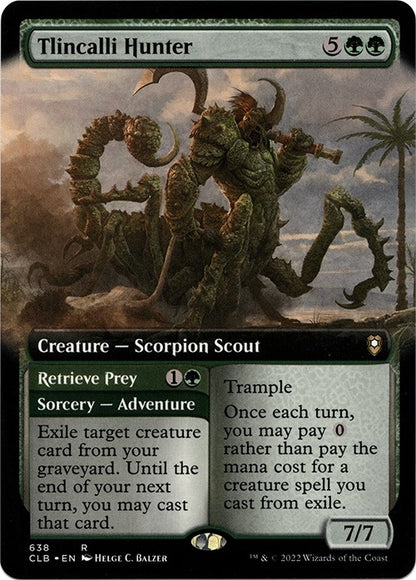 Tlincalli Hunter (Extended Art) (638) (CLB)