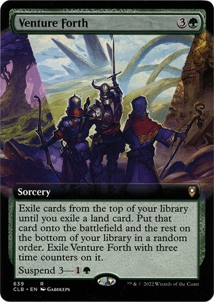 Venture Forth (Extended Art) (639) (CLB)