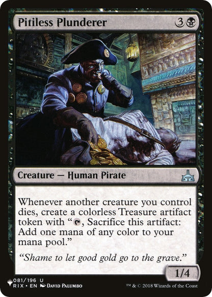 Pitiless Plunderer (081/196) (LIST)