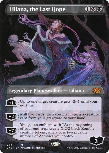 Liliana, the Last Hope (Borderless) (333) (2X2)