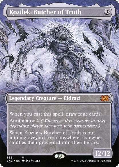 Kozilek, Butcher of Truth (Borderless) (336) (2X2)