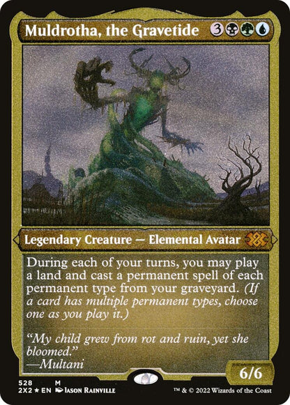 Muldrotha, the Gravetide (Foil Etched) (528) (2X2)