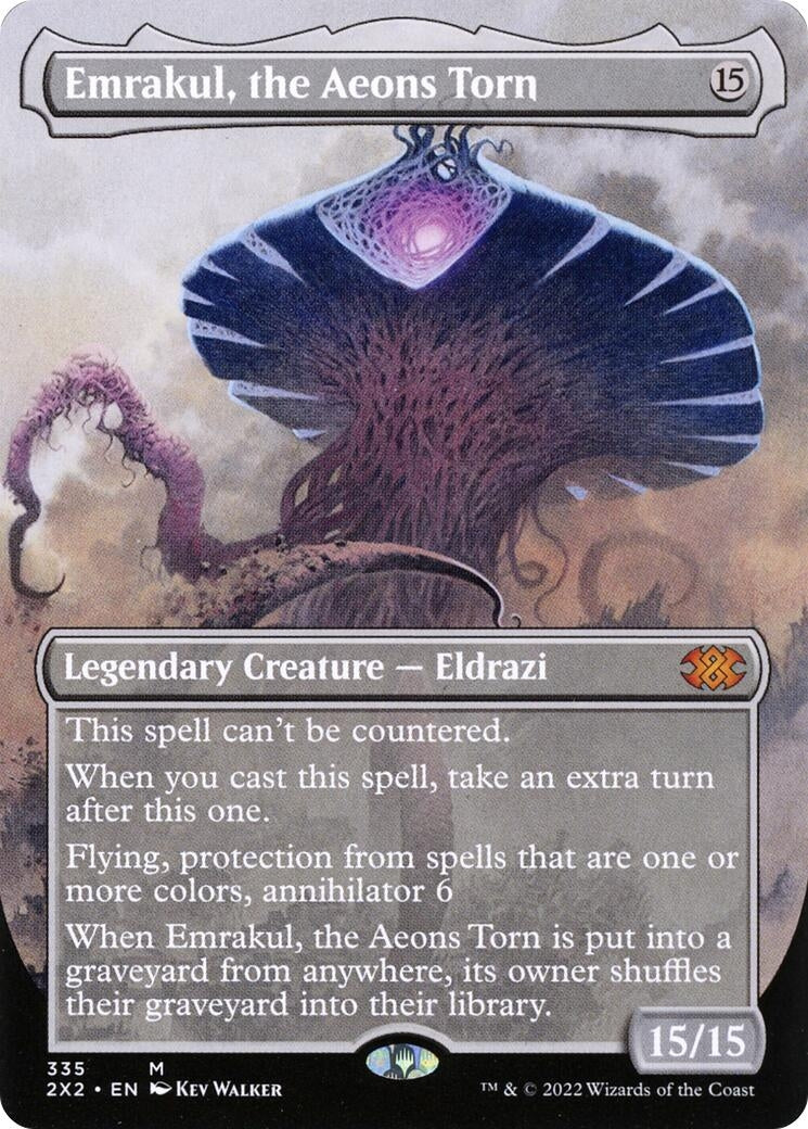 Emrakul, the Aeons Torn (Borderless) (335) (2X2)