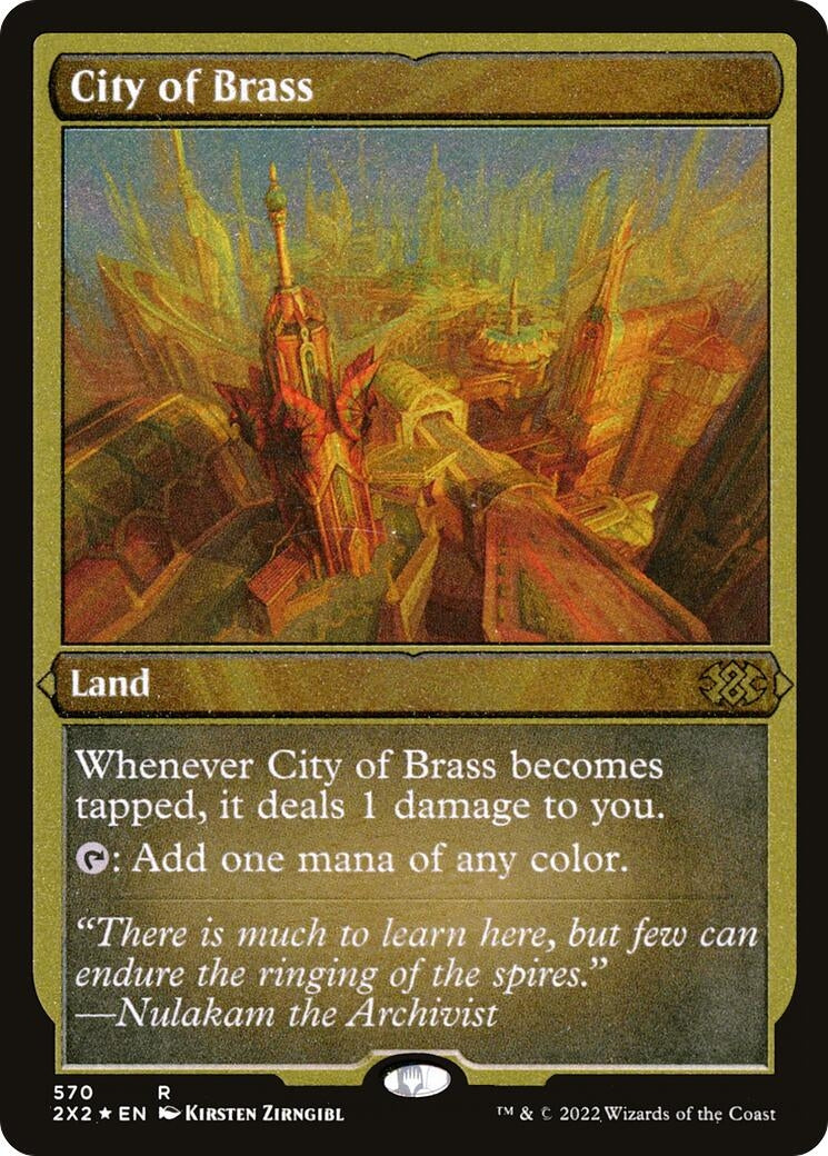 City of Brass (Foil Etched) (570) (2X2)