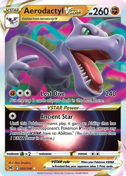 Aerodactyl VSTAR (093/196) (SWSH11)