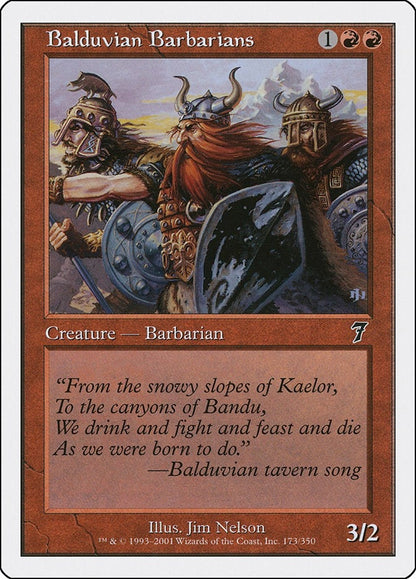 Balduvian Barbarians (173) (7ED)