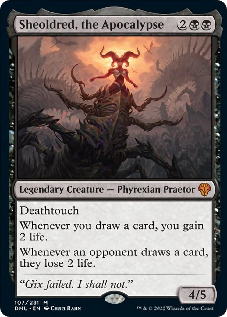 Sheoldred, the Apocalypse (107) (DMU)