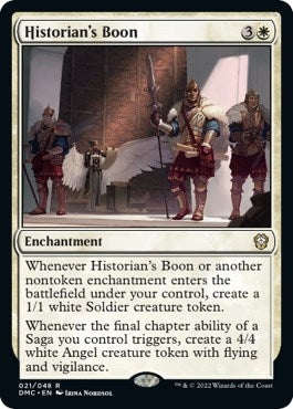 Historian's Boon (21) (DMC)
