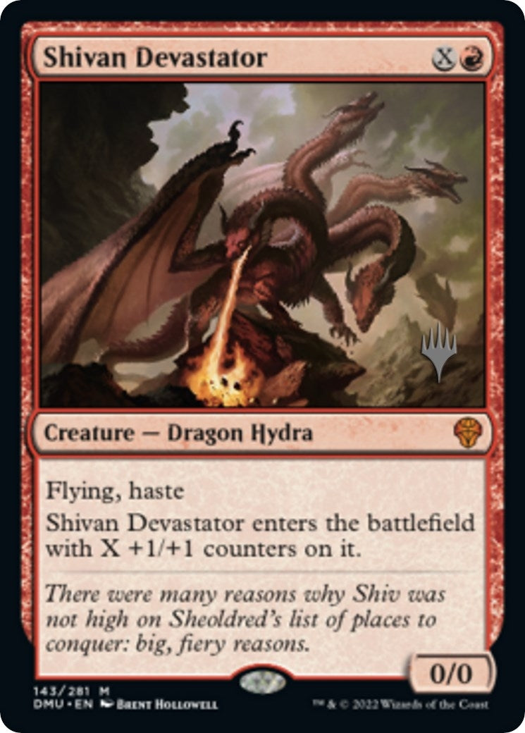 Shivan Devastator (143) (PPDMU)
