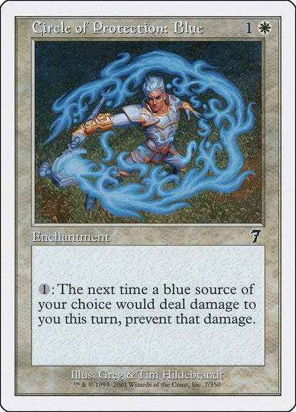 Circle of Protection: Blue (7) (7ED)