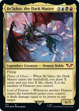 Be'lakor, the Dark Master (172) (40K)