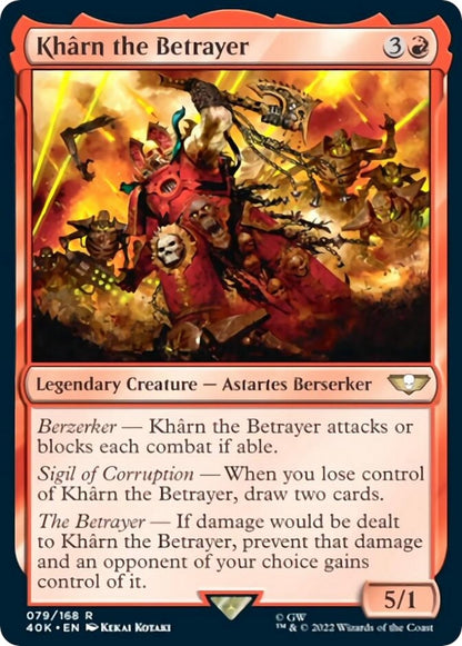 Kharn the Betrayer (Surge Foil) (79) (40K)