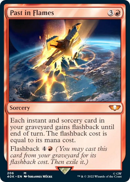 Past in Flames (Surge Foil) (206) (40K)