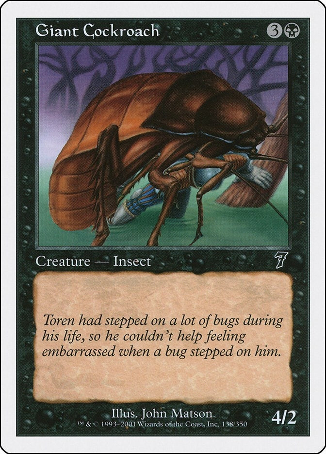 Giant Cockroach (138) (7ED)