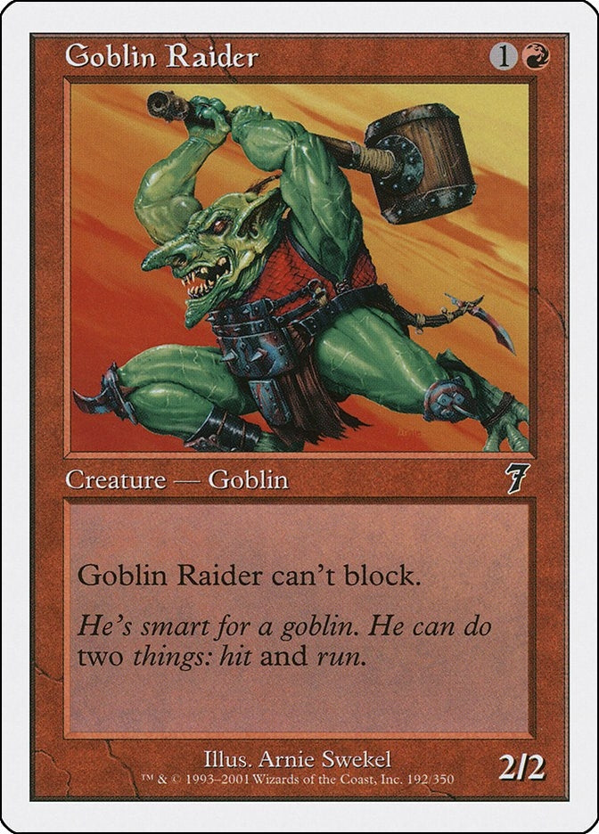 Goblin Raider (192) (7ED)