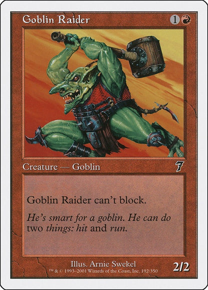 Goblin Raider (192) (7ED)
