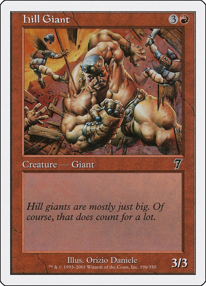 Hill Giant (196) (7ED)