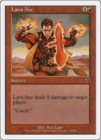 Lava Axe (199) (7ED)