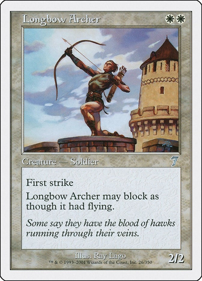 Longbow Archer (26) (7ED)